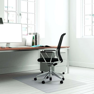 Picture showing the protective floor mat for your office desk chair .