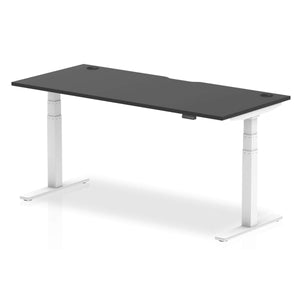 Picture showing the largest width air height adjustable home office desk.