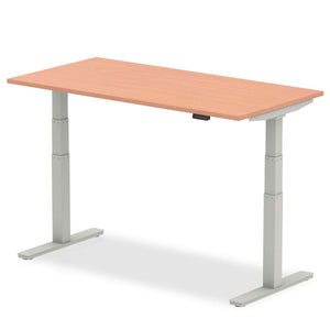 This is the beech top desk comes in silver metal legs. and is 1200 mm in lengththis is a perfect desk for your home office for healthy living.