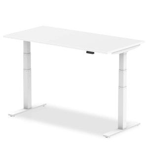 This white wood desk top with white metal legs,comes in 1200mm in length.this is a perfect desk for your home office for healthy living.