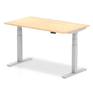 This is the maple wood desk top with grey metal legs and comes in 1400mm in length.this is a perfect desk for your home office for healthy living.