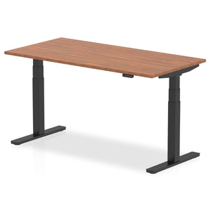 This is the walnut wood desk top with black meatl legs and comes in 1600mm in length.this is a perfect desk for your home office for healthy living.