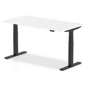 This white desk top with black metal legs ,and comes in 1600mm in length.this is a perfect desk for your home office for healthy living.