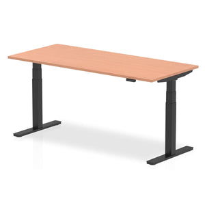 This is the beech wood desk top with black metal legs , comes in 1800mm in length.this is a perfect desk for your home office for healthy living.