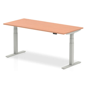 This is the beech wood desk top with silver metal legs and comes in 1800mm in legnth.this is a perfect desk for your home office for healthy living.