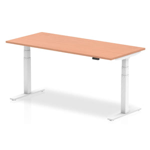 This the beech wood desk top with white metal legs and comes in 1800mm in length.this is a perfect desk for your home office for healthy living.