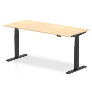 This is the maple wood desk top  with black metal legs and comes in 1800mm in lengththis is a perfect desk for your home office for healthy living..