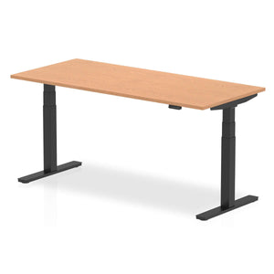 This is the oak wood desk top with black metal legs and comes in 1800mm in lengththis is a perfect desk for your home office for healthy living..