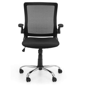 Front view of the imola pivoting arms  home office chair.