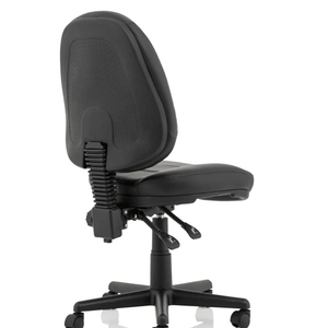 Right side view of the jackson padded cushioned backrest and seat without armrests