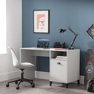 Picture of how the laker locker industrial home office desk could look like in your home office.