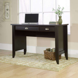 laptop desk jamocha wood effect home office study desk this what it could look like in your home office or study.