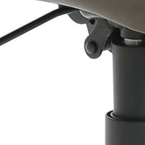 Close up picture of the twin lever lock mechanism of the Penza Executive Home Office chair,