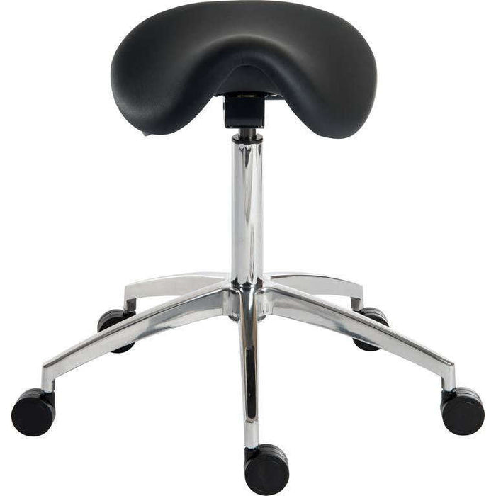 Perch Black or White Sit/Stand Height Adjustable Stool for Home Office