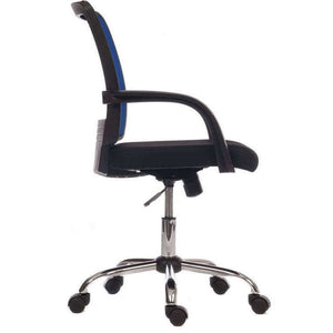 star mesh in blue mesh back home office chair