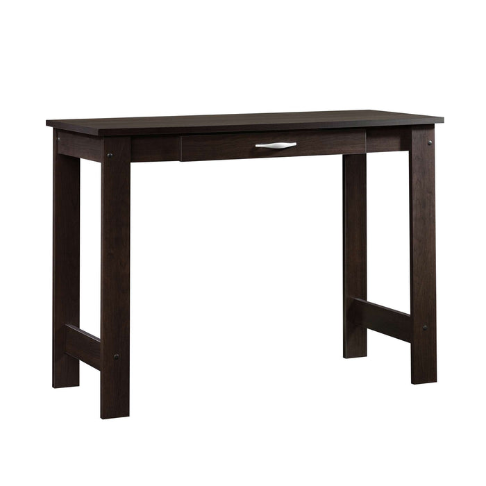 Writing Table Cinnamon Cherry Effect Trestle Home Office Desk